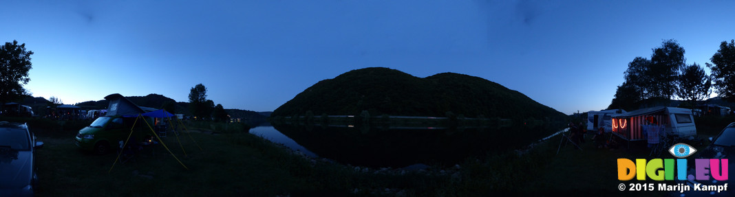 FZ016651-66 View from campsite by Hatzenport at night